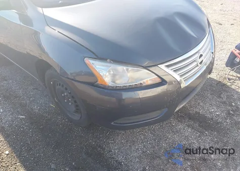 2014 Nissan Sentra S из США, поврежденный, VIN 3N1AB7AP3EY246074